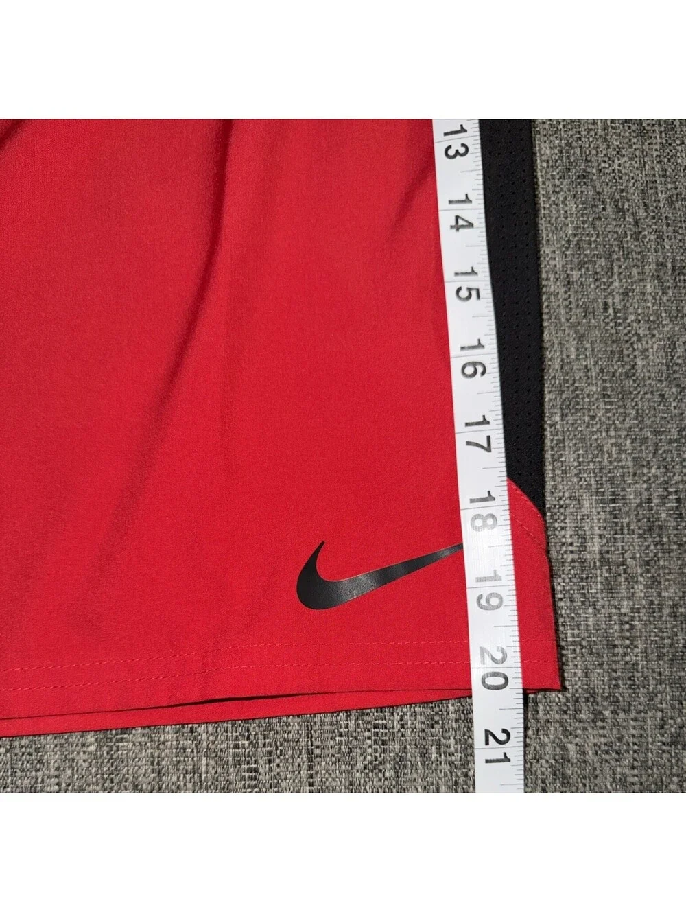 Nike Swim Trunks Men's 2XL University Red/Black NESSA482-614 New